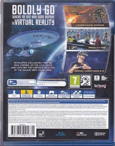 Star Trek - Bridge Crew - PS4 - PSVR (A Grade) (Genbrug)